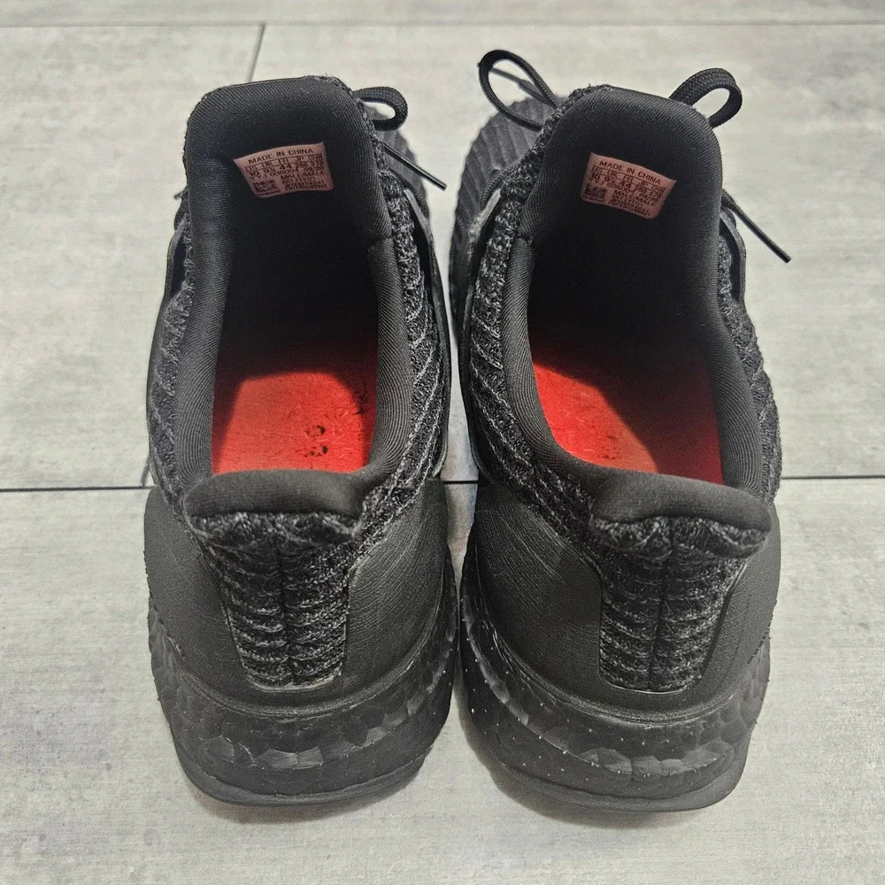 Adidas Ultraboost 4.0 DNA Triple Black Mens Running Shoes FY9121 Size 10